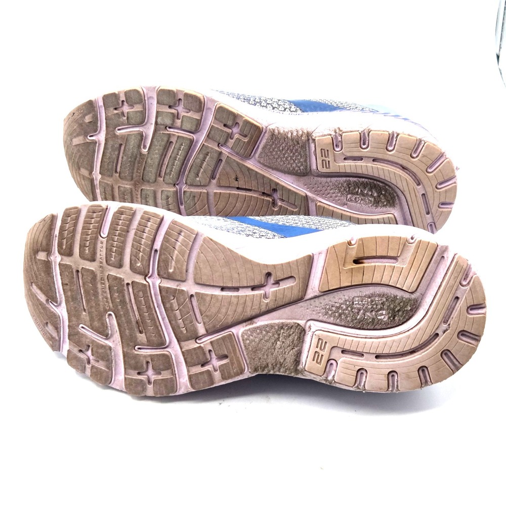 Brooks Adrenaline GTS‎ 22 Shoes Womens Size 9.5 B Purple Dutch Blue Sneakers - Picture 7 of 7